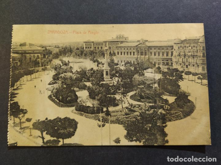 Postales: ZARAGOZA-PLAZA DE ARAGON-M.ARRIBAS-POSTAL ANTIGUA-(68.549)
