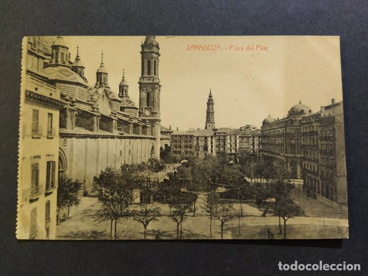 Postales: ZARAGOZA-PLAZA DEL PILAR-M.ARRIBAS-POSTAL ANTIGUA-(68.551)