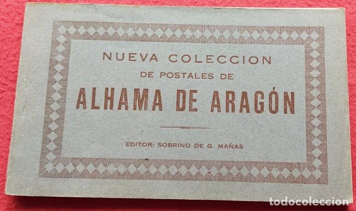 Postales: Bloc de 20 Postales de ALHAMA DE ARAG&Oacute;N Ed. Sobrino de G. Ma&ntilde;as