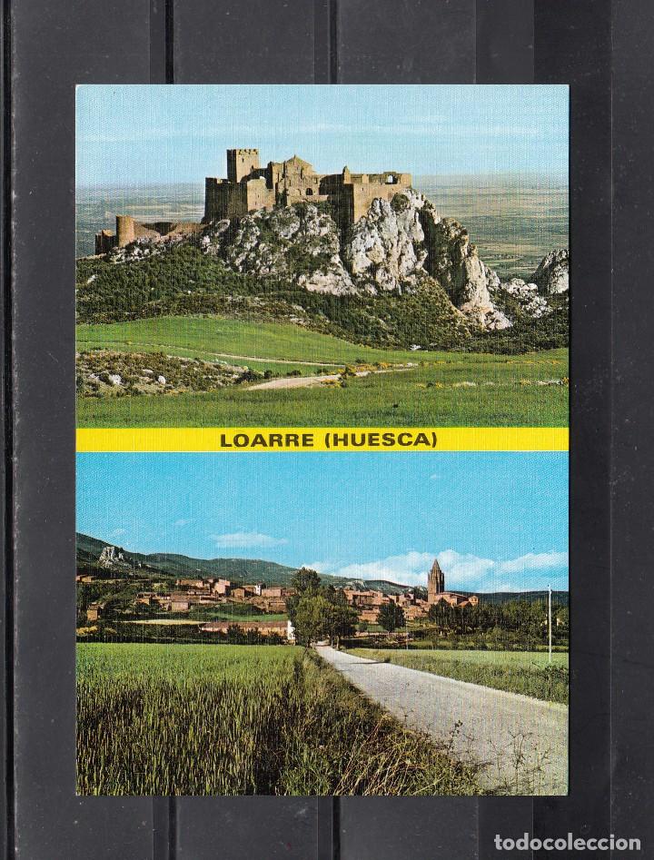 Postales: n&ordm; 3 LOARRE. CASTILLO Y VISTA GENERAL