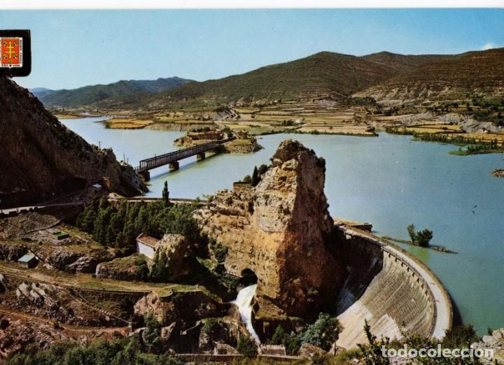 Postales: Huesca Pantano de la Pe&ntilde;a 2 postales - Foto 1