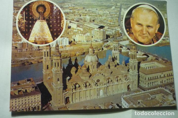 Postales: postal zaragoza.-visita del papa juan pablo ii