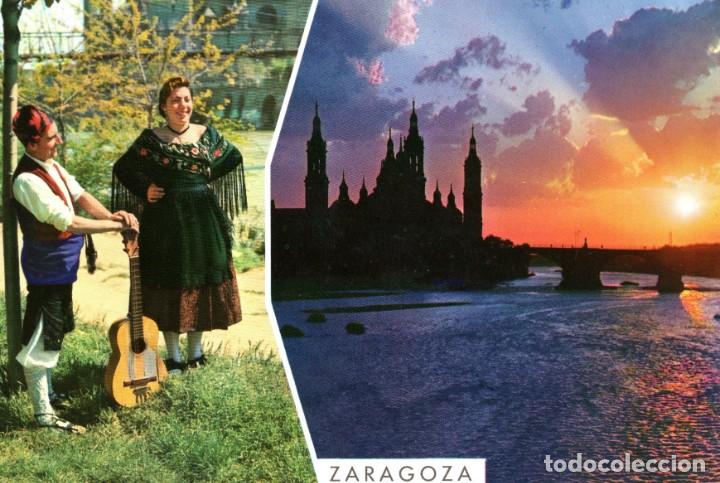 Postales: Zaragoza Templo del Pilar 2 postales - Foto 1