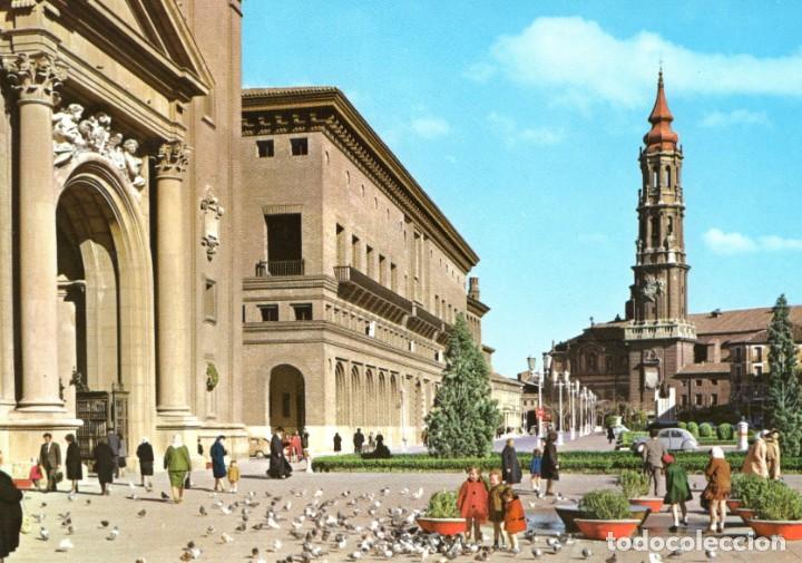 Postales: Zaragoza Plaza del Pilar - Foto 1