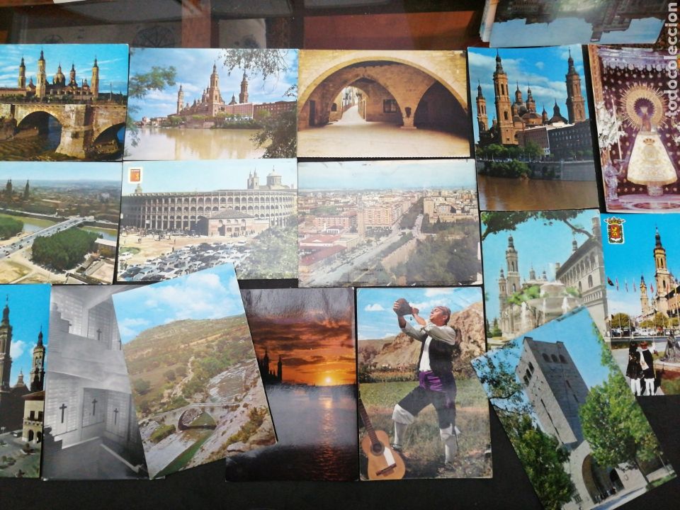Postales: ZARAGOZA, LOTE DE 48 POSTALES - Foto 5