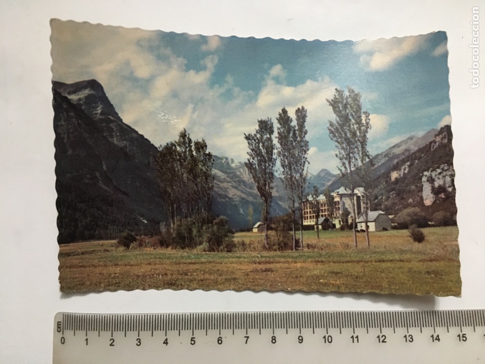 Postales: POSTAL. PIRINEOS ARAGONESES. VALLE DE PINETA. PAISAJE. GARC&Iacute;A GARRABELLA Y C&Iacute;A.