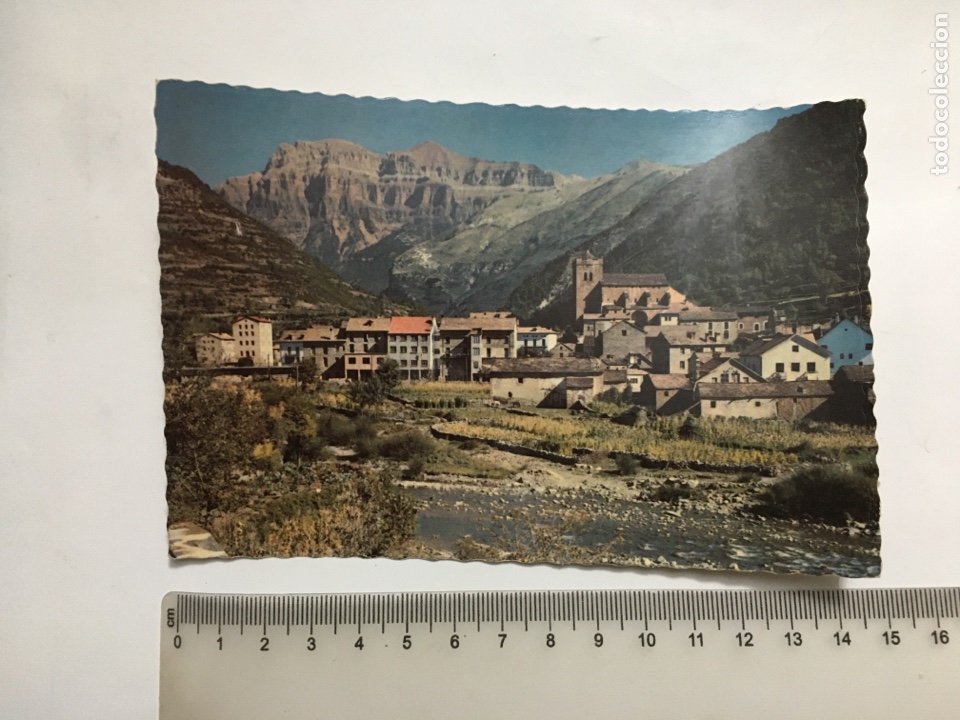 Postales: POSTAL. PIRINEOS ARAGONESES. BROT&Oacute;. VISTA PARCIAL. GARC&Iacute;A GARRABELLA Y C&Iacute;A.