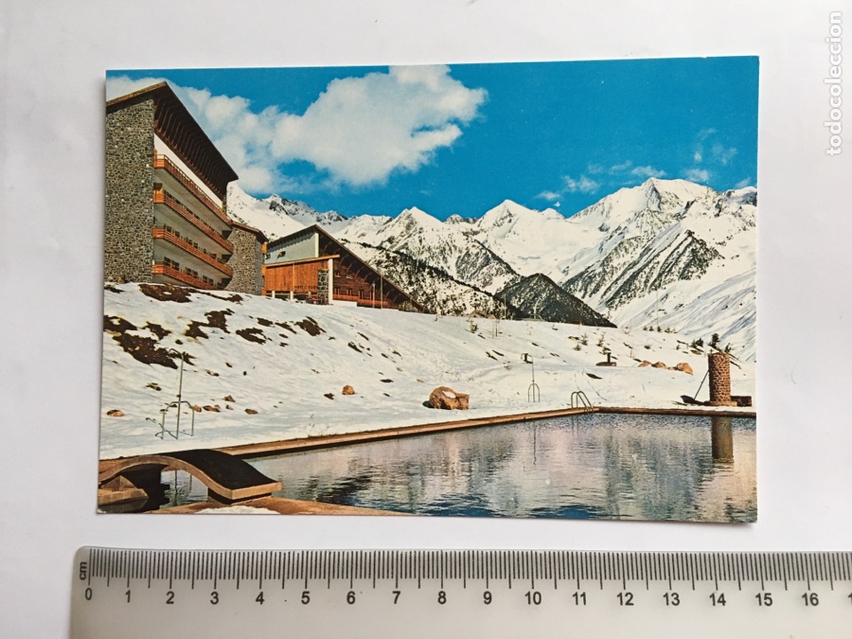Postales: POSTAL. SALLENT DE GALLEGO. FORMIGAL. CENTRO INTERNACIONAL DEPORTES DE INVIERNO. FOTO PE&Ntilde;ARROYA.