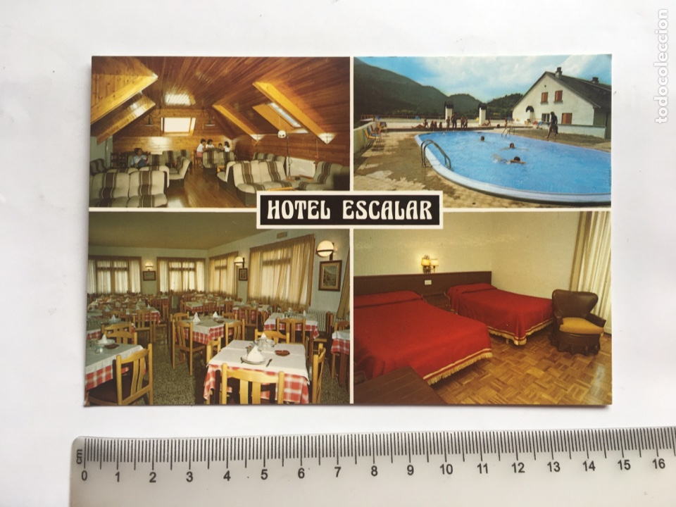 Postales: POSTAL. HOTEL ESCALAR PANTICOSA. FOTO PE&Ntilde;ARROYA.