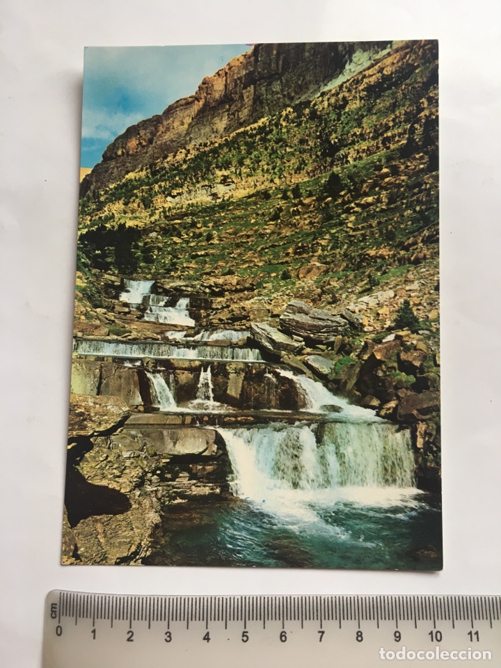 Postales: POSTAL. PARQUE NACIONAL DE ORDESA. GRADAS DE SOASA Y FAJA PELAY. EDICIONES SICILIA.