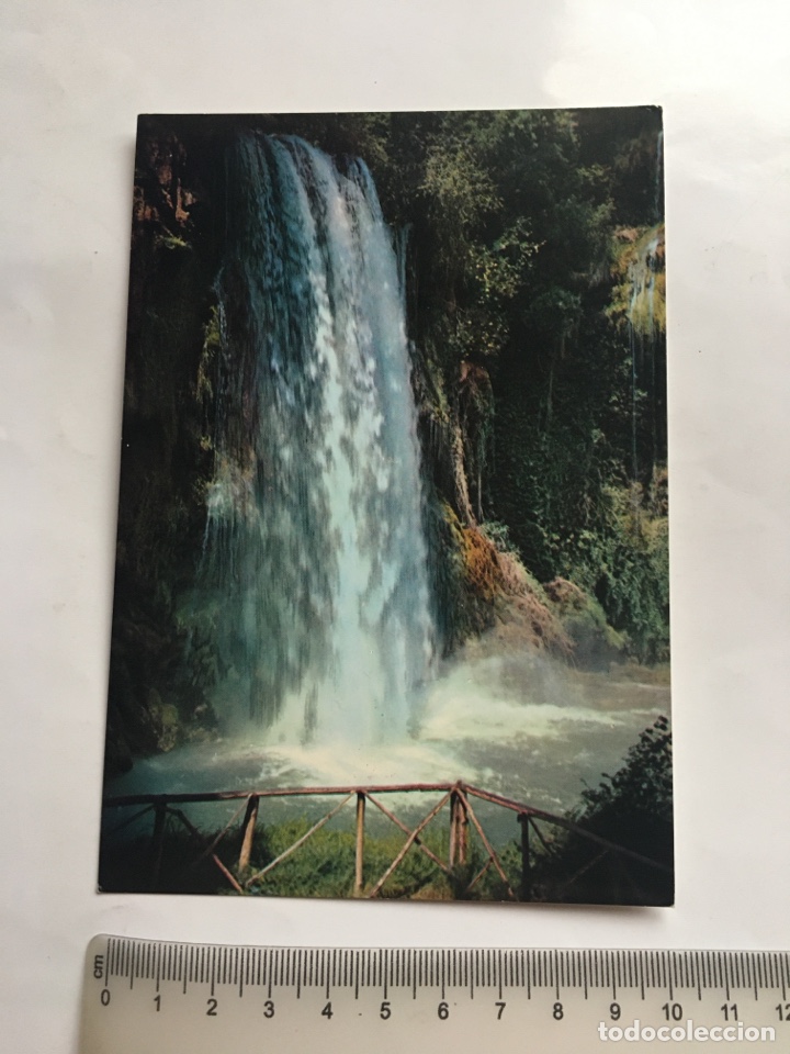 Postales: POSTAL. MONASTERIO DE PIEDRA. CASCADA CAPRICHOSA. GARC&Iacute;A GARRABELLA Y C&Iacute;A.