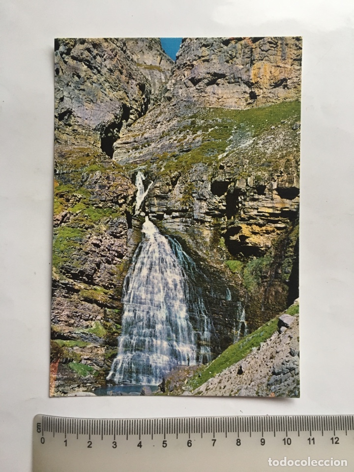 Postales: POSTAL. PARQUE NACIONAL DE ORDESA. CASCADA COLA DE CABALLO. EDIC SICILIA.