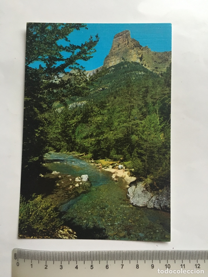 Postales: POSTAL. PARQUE NACIONAL DE ORDESA. TOZAL DEL MALLO Y R&Iacute;O ARAZAS. EDIC SICILIA.