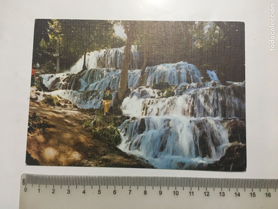 Postales: POSTAL. MONASTERIO DE PIEDRA. CASCADA DE LOS FRESNOS. EDICIONES SICILIA.