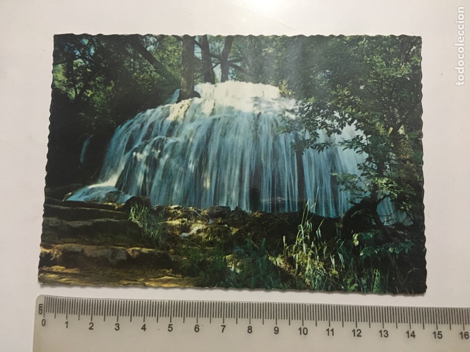 Postales: POSTAL. MONASTERIO DE PIEDRA. CASCADA DE LOS FRESNOS. GARC&Iacute;A GARRABELLA Y C&Iacute;A.