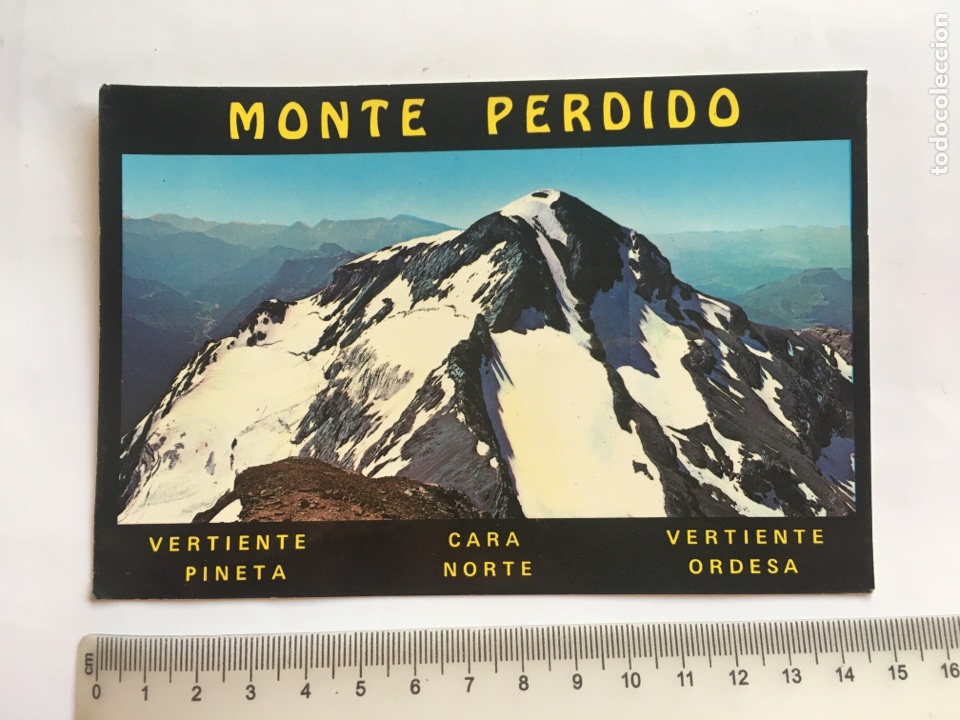 Postales: POSTAL. MONTE PERDIDO. FOTO PE&Ntilde;ARROYA.