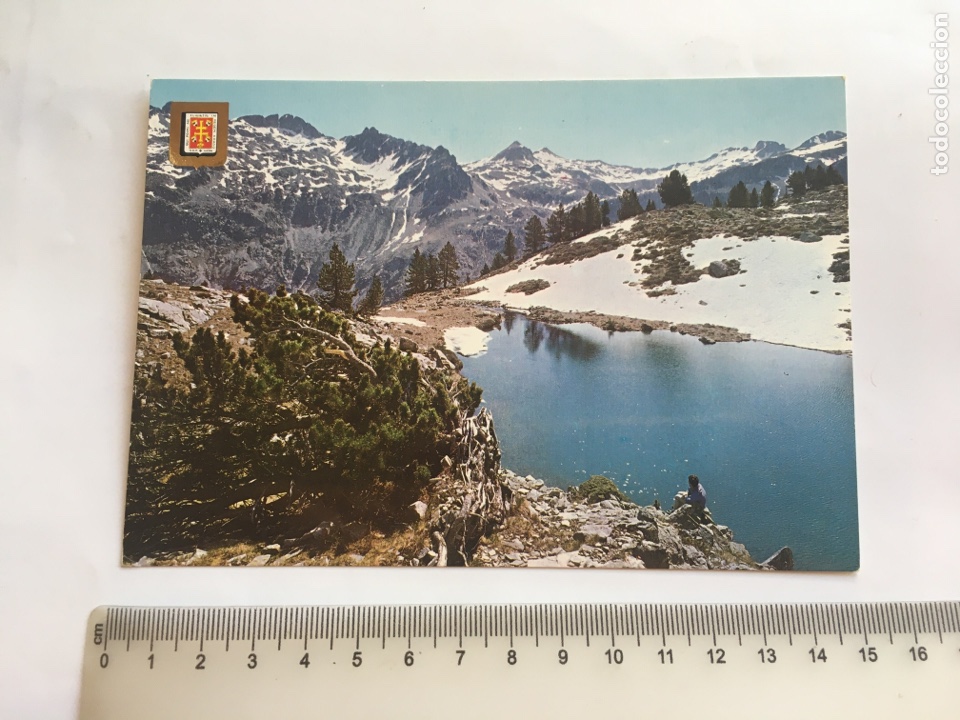 Postales: POSTAL. BALNEARIO DE PANTICOSA. LAGO DE LAS RANAS. EDICIONES FISA.