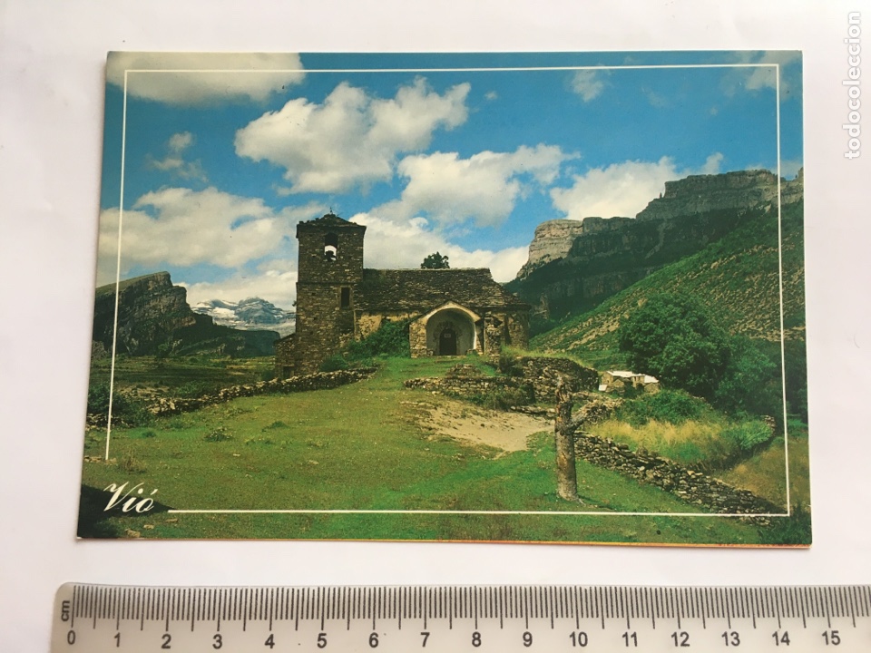 Postales: POSTAL. VIO. AL FONDO SASTRALES Y MONTE PERDIDO. EDICIONES FERKA.