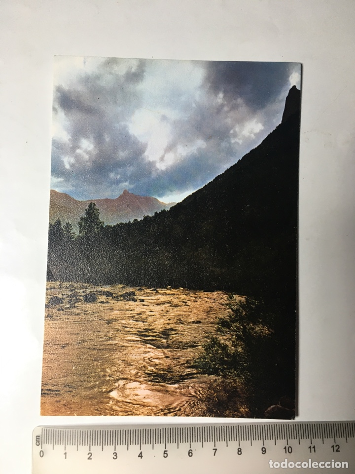 Postales: POSTAL. PARQUE NACIONAL DE ORDESA. R&Iacute;O ARAZAS, PICO TENDE&Ntilde;ERA Y TOZAL DEL MALLO. EDICIONES SICILIA.
