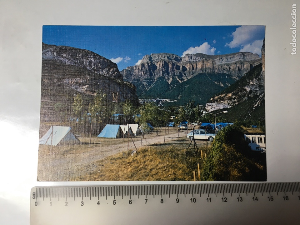 Postales: POSTAL. TORLA. CAMPING DE ORDESA. EDICIONES SICILIA. - Foto 1