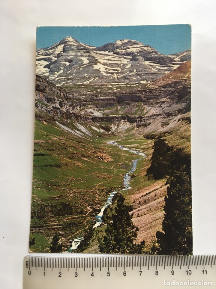 Postales: POSTAL. ORDESA. PARQUE NACIONAL. GRADAS Y CIRCO SOASO. EDICIONES SICILIA.