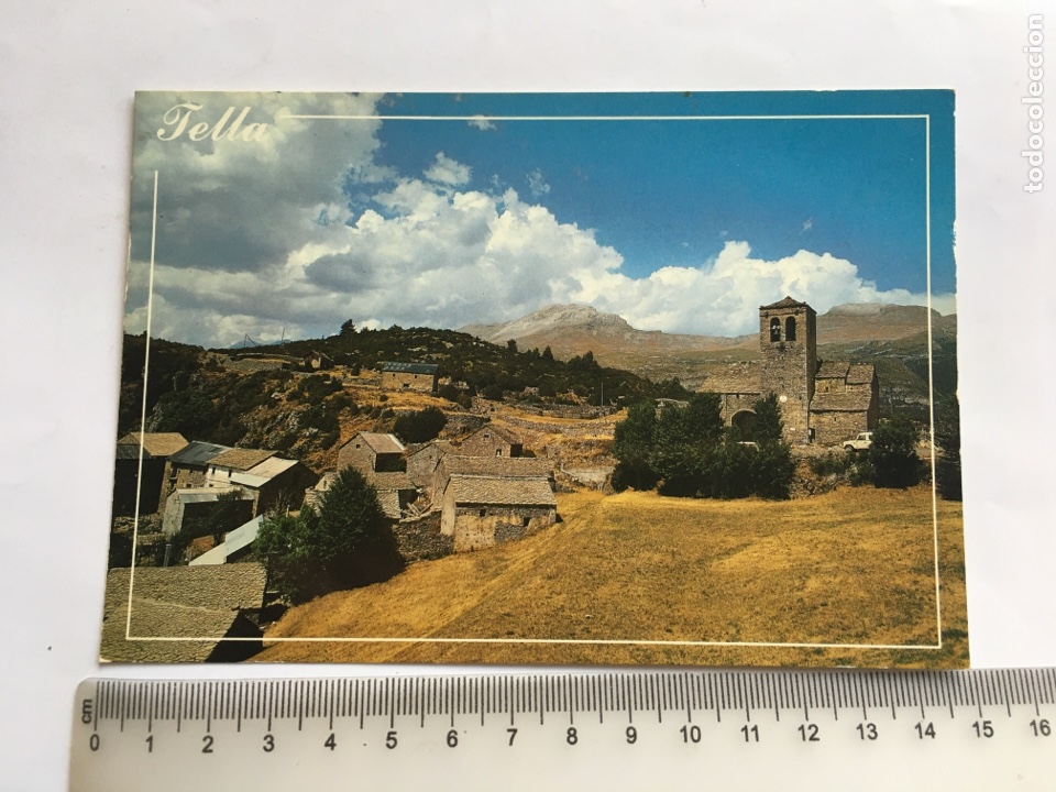 Postales: POSTAL. TELLA. HUESCA. VISTA GENERAL. EDICIONES FERKA. - Foto 1