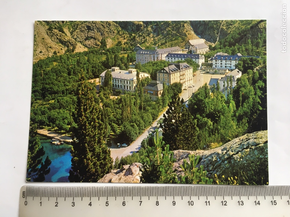 Postales: POSTAL. BALNEARIO DE PANTICOSA. VISTA GENERAL DE LOS HOTELES. EDIC SICILIA.