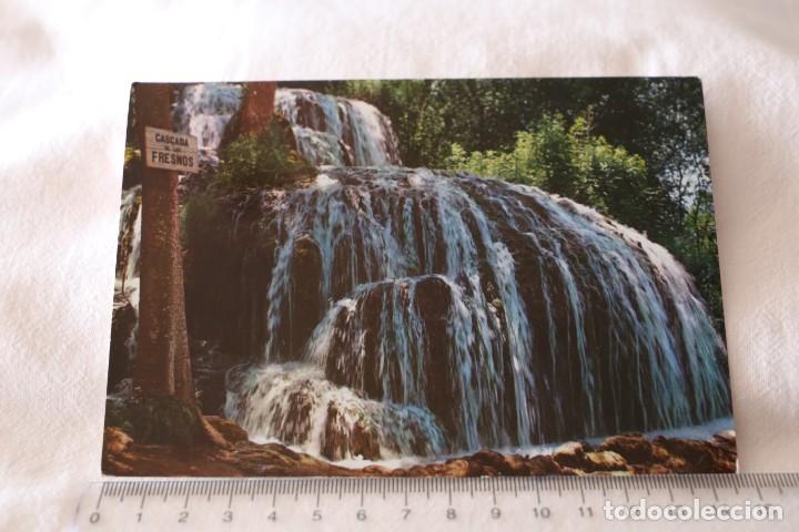 Postales: 15 - MONASTERIO DE PIEDRA - ZARAGOZA.- Cascada de Los Fresnos 1967 MATASELLO MONASTERIO PIEDRA