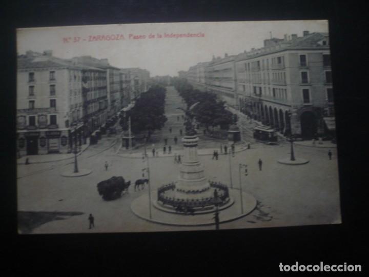 Postcards: Zaragoza-Paseo de la Independencia.