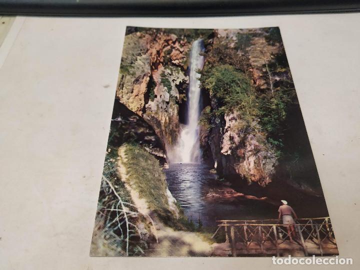 Postales: ZARAGOZA - POSTAL MONASTERIO DE PIEDRA - CASCADA DE LA COLA DEL CABALLO - Foto 1