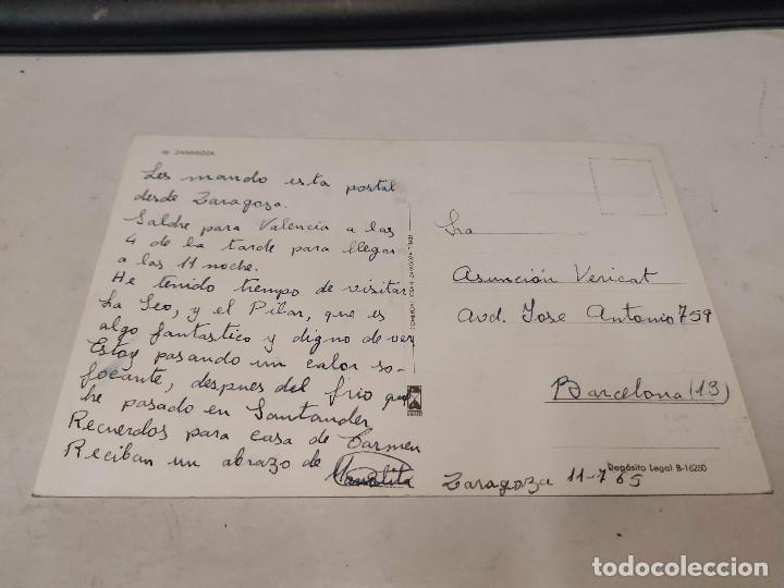 Postales: ZARAGOZA - POSTAL ZARAGOZA - Foto 2