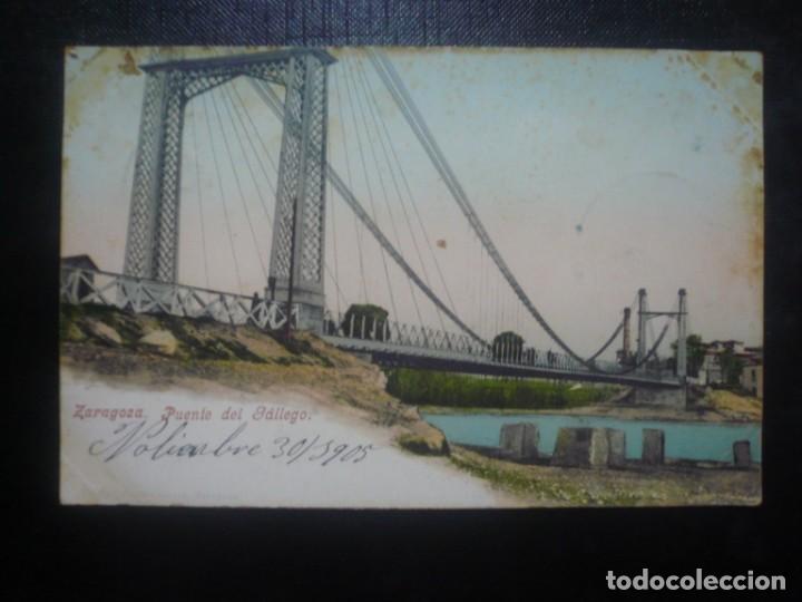 Postales: Zaragoza-Puente del G&aacute;llego.