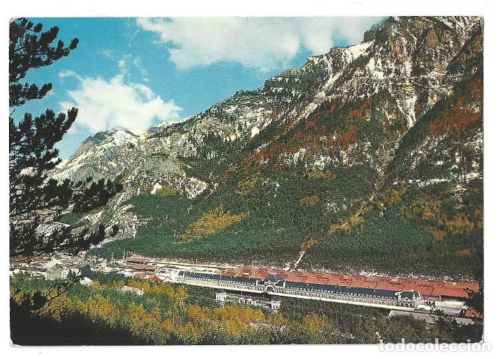 Postales: PIRINEO ARAGONES. CANFRANC.- N&ordm; 4, ESTACI&Oacute;N INTERNACIONAL. FOTO PE&Ntilde;ARROYA. HUESCA- SIN CIRCULAR