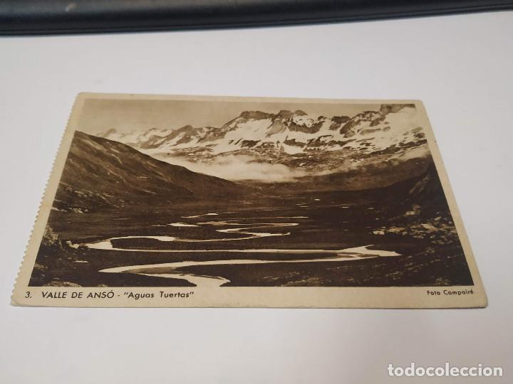 Postales: HUESCA - POSTAL VALLE DE ANS&Oacute; - AGUAS TUERTAS - Foto 1