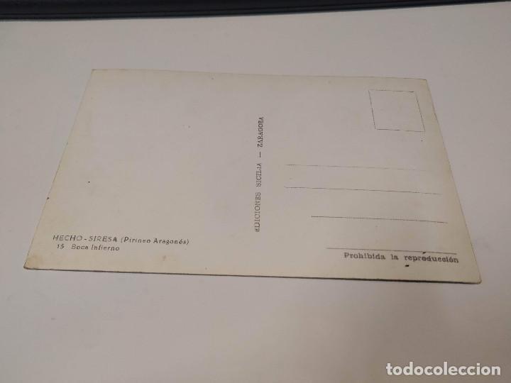 Postales: HUESCA - POSTAL HECHO - BOCA DE INFIERNO - Foto 2