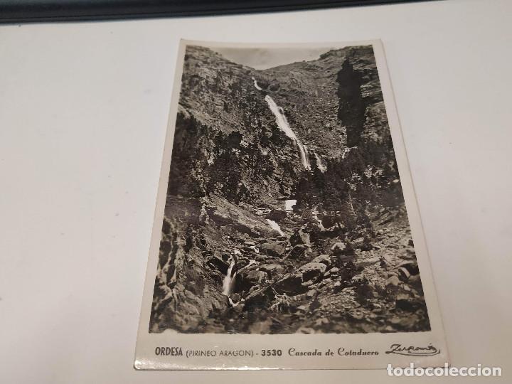 Postales: HUESCA - POSTAL ORDESA - CASCADA DE COTADUERO - Foto 1