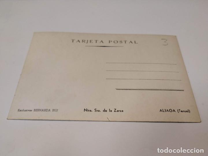 Postales: TERUEL - POSTAL ALIAGA - NTRA. SRA. DE LA ZARZA - Foto 2