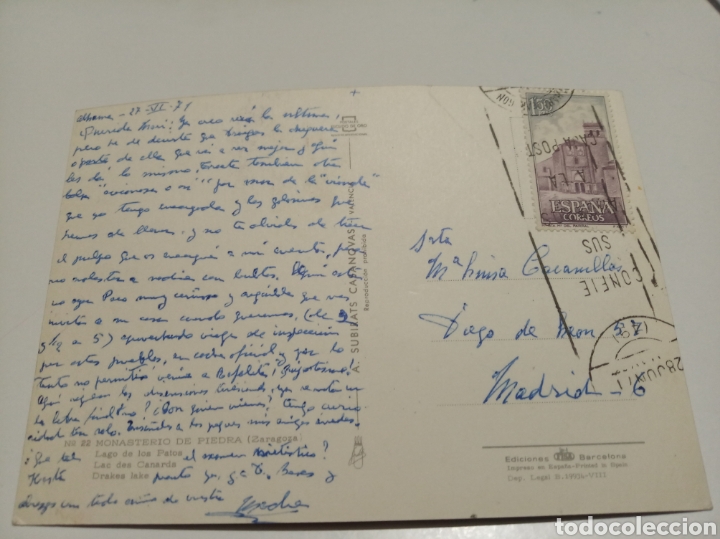 Postales: Monasterio de piedra - Foto 1