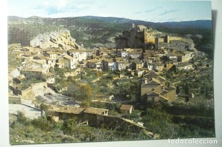 Postales: postal alquezar general castillo y colegiata