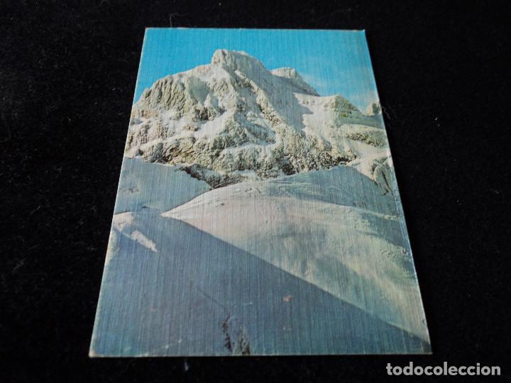 Postales: peque&ntilde;a postal de canfranc candanchu estacion invernal pico aspe 10 x 7 cm
