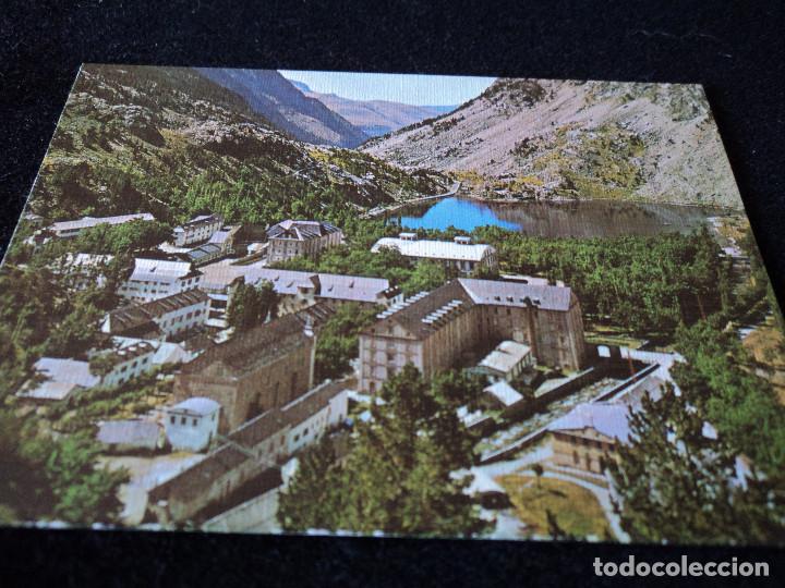 Postales: peque&ntilde;a postal de balneario de panticosa vista general y lago 10 x 7 cm
