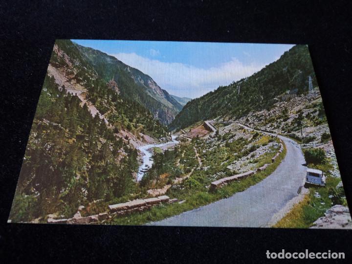 Postales: N&ordm; 34 BALNEARIO DE PANTICOSA SUBIDA DE ESCALAR Y RIO CALDARES ED. SICILIA