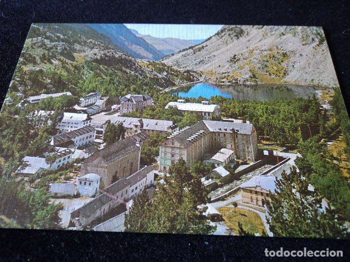 Postales: N&ordm; 19 BALNEARIO DE PANTICOSA VISTA GENERAL Y LAGO ED. SICILIA