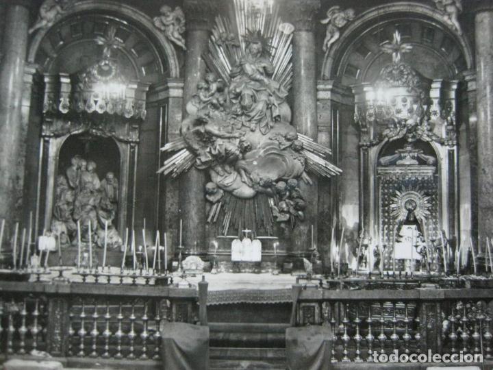 Postales: ZARAGOZA-SANTA CAPILLA DE LA VIRGEN DEL PILAR-ED&middot;GARCIA GARRABELLA-17-POSTAL ANTIGUA-(69.388)