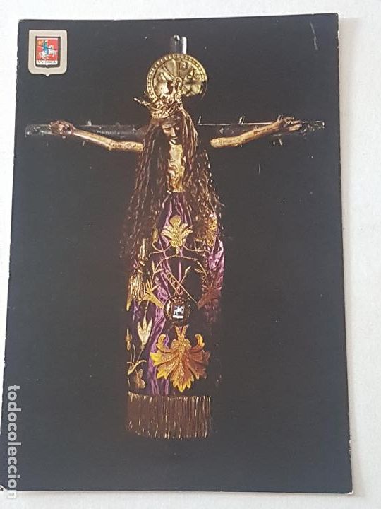 Postales: HUESCA EL CRISTO DE LOS MILAGROS POSTAL - Foto 1