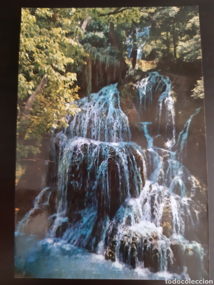 Postales: Postal de Zaragoza. Monasterio de Piedra. Cascada de El Iris - Foto 1