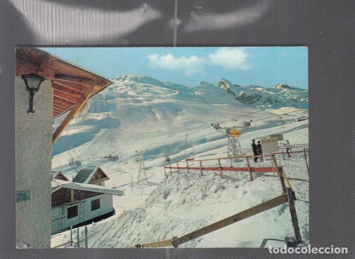 Postales: N&ordm; 39 CANFRANC. ESTACI&Oacute;N INVERNAL Y TELESILLA Y PISTAS DEL TOBAZO
