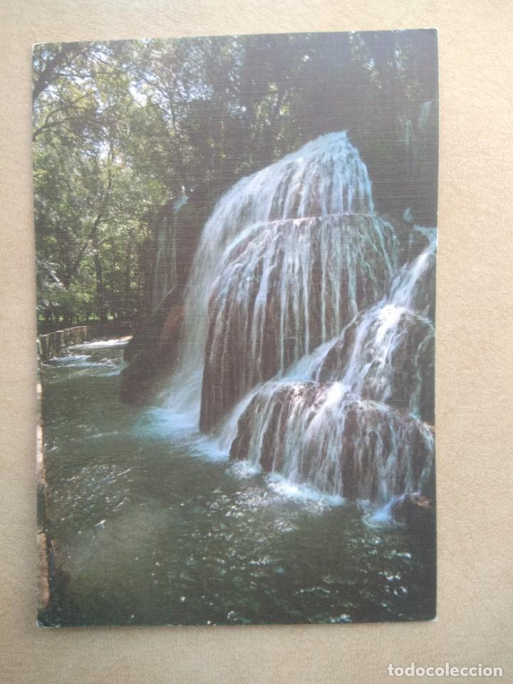 Postales: Postal monasterio de piedra, zaragoza, cascada iris - Foto 1