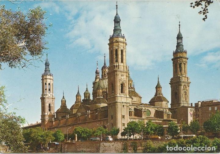 Postales: [POSTAL] Bas&iacute;lica del Pilar. Zaragoza.(sin circular)