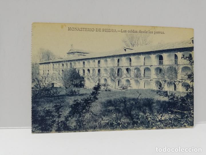Postales: TARJETA POSTAL. MONASTERIO DE PIEDRA. LAS CELDAS DESDE LAS PARRAS.